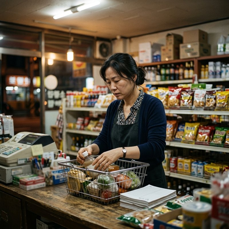 개인회생 인가결정, 월급을 받아도 빚이 줄지 않는다면｜창원 30대 매장 직원 사례 — 이해를 돕기 위한 연출 이미지