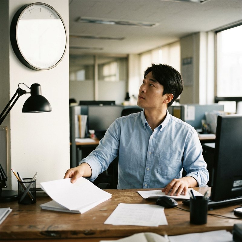 개인회생 신청, 언제가 적절한 시점인가｜창원시 30대 사무직 개시결정 사례 — 이해를 돕기 위한 연출 이미지